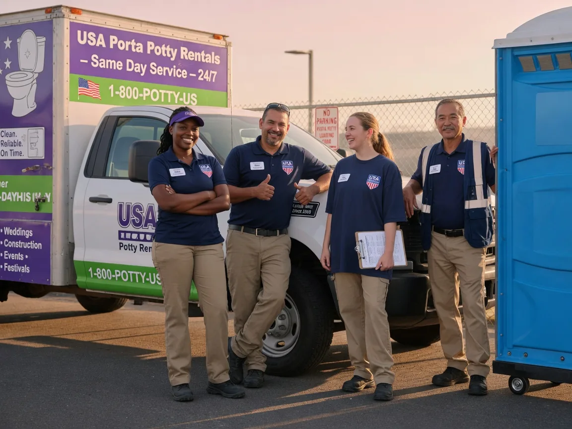 Porta Potty Rental company in Blanchester, OH